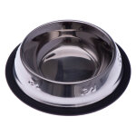 Lot de 2 gamelles (200 ml) antidérapante en inox pour chat Lot de 2 gamelles (200 ml) antidérapante en inox pour chat