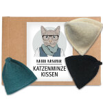 Lot de 3 coussins � la menthe � chat kater kasimir - pour chat