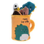 Lot de 5 jouets dino pour chat Lot de 5 jouets dino pour chat