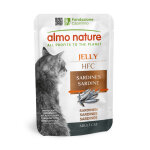 Lot almo nature hfc jelly 24 x 55 g pour chat - sardine