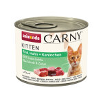 Lot animonda carny kitten 12 x 200 g pour chaton - b?uf, poulet, lapin Lot animonda carny kitten 12 x 200 g pour chaton - b?uf, poulet, lapin