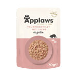 Applaws pouch en gel�e 16 x 70 g - thon, saumon