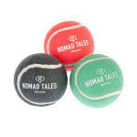 Lot de balles de tennis nomad tales bloom pour chien - lot de 3 balles, 6, 25 cm de diamètre Lot de balles de tennis nomad tales bloom pour chien - lot de 3 balles, 6, 25 cm de diamètre