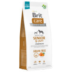 Lot brit care - grain - free senior & light saumon, pommes de terre (2 x 12 kg)