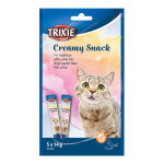 Lot conomique: 15x14g creamy snack avec poisson blanc trixie friandises pour chats