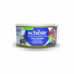 Lot �conomique: 24x140g schesir complete nutrition en gel�e thon b?uf p�t�e pour chat