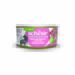 6x140g schesir complete nutrition en gel�e thon jambon p�t�e pour chat