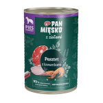 Lot �conomique�: 24x400g pan mi?sko dog p�t� avec crevettes nourriture pour chiens humide