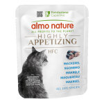 Lot conomique: 24x50g hfc highly appetizing maquereau almo nature nourriture humide pour chat