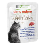 6x50g hfc highly appetizing thon de l'atlantique almo nature nourriture humide pour chat