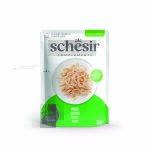 6x70g schesir complements filet en gel�e poulet p�t�e pour chat