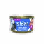 Lot �conomique�: 24x85g schesir complete nutrition filet au bouillon thon avec des blanchailles p�t�e ...