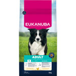 2x15kg eukanuba premium nutrition adult medium breed poulet croquettes pour chien