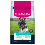 Lot �conomique�: 2x7, 5kg eukanuba premium nutrition adult small breed poulet sec