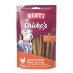 Lot �conomique : 3 x 150?g rinti chicko's plus b�tonnets au collag�ne pour chien