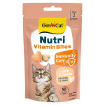 Lot �conomique : 3 x 40?g gimcat nutri bouch�es aux vitamines avec poulet, friandises pour chat