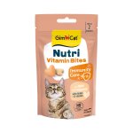 Lot �conomique : 3 x 40?g gimcat nutri bouch�es aux vitamines avec poulet, friandises pour chat