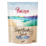 Lot �conomique�: 3x100g purizon superfoods saumon au hareng, carottes, m�res snacks pour chiens