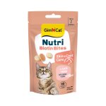 Lot �conomique : 3x40?g gimcat nutri biotin bouch�es au saumon friandises pour chat