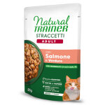22�x�85�g lamelles en sauce saumon natural trainer, nourriture humide pour chats