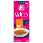 Lot conomique : 45x30 g boisson vitakraft pour chat au poulet et  la taurine friandise pour chat