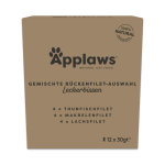 12x30g applaws cat loin multipack friandises pour chats