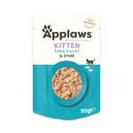 Applaws natural kitten en bouillon 12 x 50 g pour chat - filet de thon