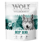 Wolf of wilderness adult  deep seas  hareng - sans c�r�ales - lot �conomique : 4 x 1 kg nouvelle recette ...