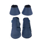 Lot économique : nomad tales 2 guêtres, 2 cloches à sabot en cuir synthétique, taille xl cheval Lot économique : nomad tales 2 guêtres, 2 cloches à sabot en cuir synthétique, taille xl cheval