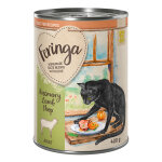 Lot feringa recettes sélectionnées 24 x 400 g pour chat - romarin, côtelette d'agneau Lot feringa recettes sélectionnées 24 x 400 g pour chat - romarin, côtelette d'agneau