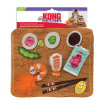 Lot de jouets kong pull - a - partz sushi pour chat - lot de jouets