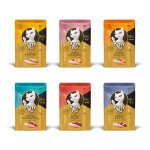 Lot mixte kitty cat filets 6 x 85 g pour chat - slection au poulet (6 varits)