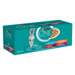 Lot mixte purina one adult 40 x 85 g pour chat - slection mixte