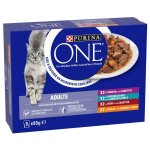 Lot purina one adulte 16 x 85 g pour chat