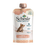 Lot schesir kitten care � la cr�me 20 x 150 g pour chaton - poulet