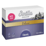 Lot smilla deluxe bouchées 24 x 85 g pour chat - veau, carottes Lot smilla deluxe bouchées 24 x 85 g pour chat - veau, carottes