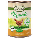 Lukullus�organic adult poulet, carottes (sans gluten) pour chien - 6 x 400 g