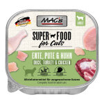 Mac's 16 x 100 g pour chat - canard, dinde, poulet