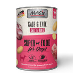 Mac's adulte superfood 6 x 400 g - veau, canard