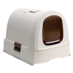 Maison de toilette curver blanche pour chat Maison de toilette curver blanche pour chat