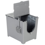 Maison de toilette modkat flip gris - pour chat Maison de toilette modkat flip gris - pour chat