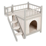 Maisonnette prince l 70 x l 49 x h 65 cm - pour chat Maisonnette prince l 70 x l 49 x h 65 cm - pour chat