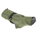 Manteau de pluie tiaki olive pour chien - longueur du dos : environ 60 cm Manteau de pluie tiaki olive pour chien - longueur du dos : environ 60 cm