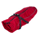 Manteau tiaki avec harnais arkon, rouge pour chien - longueur du dos : environ 45 cm