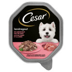 Mgapack cesar 14 x 150 g pour chien - ragot veau, dinde