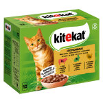 Mégapack kitekat 48 x 85 g pour chat - repas du chasseur en sauce Mégapack kitekat 48 x 85 g pour chat - repas du chasseur en sauce