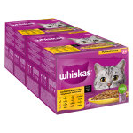 Jumbopack whiskas 7 + senior 96 x 85 g pour chat - slection de volaille en sauce