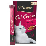 Miamor cat cream crème au b?uf et aux légumes pour chat - 55 x 15 g Miamor cat cream crème au b?uf et aux légumes pour chat - 55 x 15 g