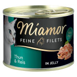 Miamor filets fins en gele 12 x 185 g nourriture humide pour chat