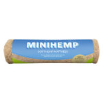 Minihemp soft matelas de chanvre pour petits animaux - lot de 2 de 40 x 100 cm